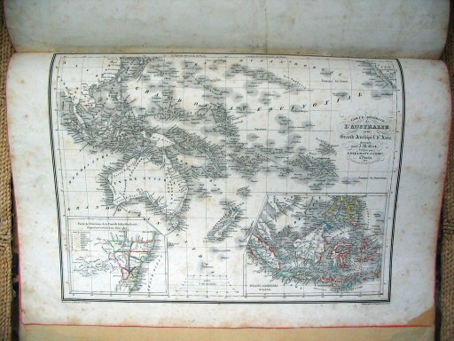 Heck, Atlas géographique, astronomique et historique
61. Australie et Grand Archipel d'Asie