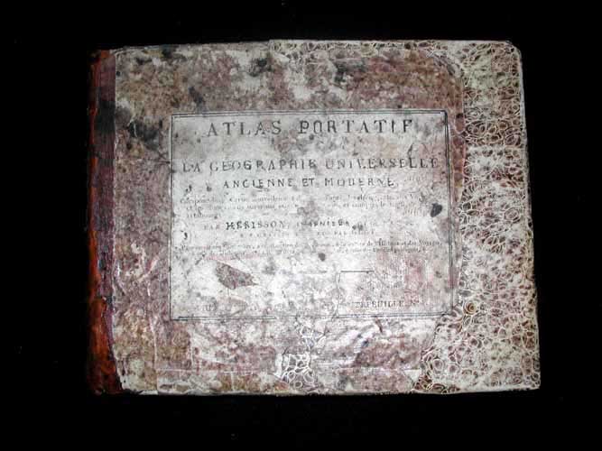 Hérisson, Atlas Portatif (1806)
Voorkant band / Front cover (Minet Frères)