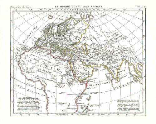 Hérisson, Atlas Portatif (1806)
2. Wereld van de Oudheid / Ancient world