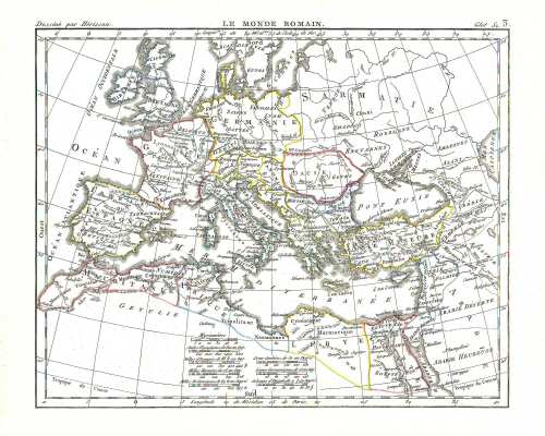 Hérisson, Atlas Portatif (1806)
3. De wereld van de Romeinen / Roman world