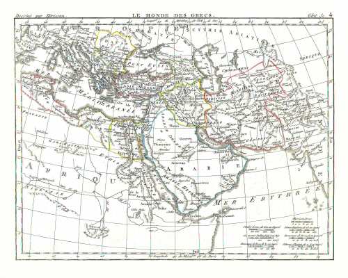 Hérisson, Atlas Portatif (1806)
4. Wereld van de Grieken / Greek world