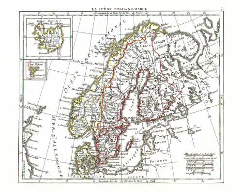 Hérisson, Atlas Portatif (1806)
7. Scandinavië / Scandinavia