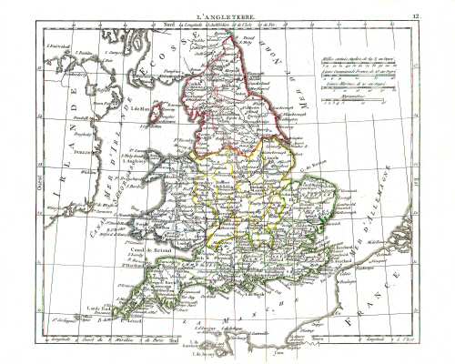 Hérisson, Atlas Portatif (1806)
12. Engeland / England