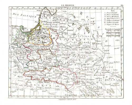 Hérisson, Atlas Portatif (1806)
29. Polen / Poland