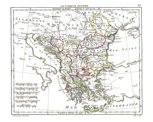 Hérisson, Atlas Portatif (1806)
33. Europees Turkije / Turkey in Europe