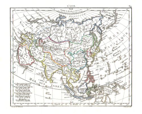 Hérisson, Atlas Portatif (1806)
34. Azië / Asia