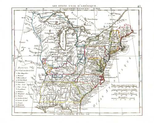Hérisson, Atlas Portatif (1806)
45. Verenigde Staten / United States