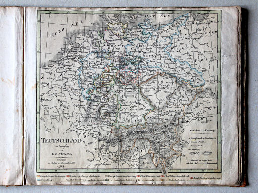 Allmän Atlas af C.F. Weiland, 1825
4. Teutschland