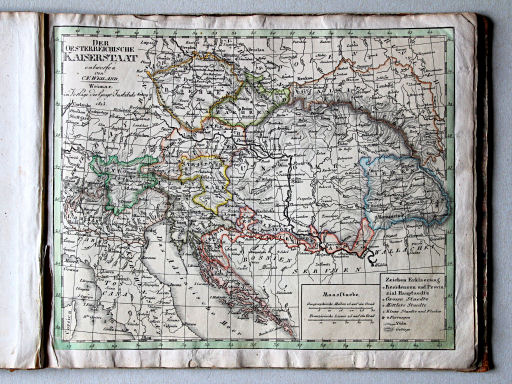 Allmän Atlas af C.F. Weiland, 1825
5. Der Oesterreichische Kaiserstaat