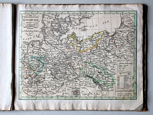 Allmän Atlas af C.F. Weiland, 1825
6. Die Preussische Monarchie