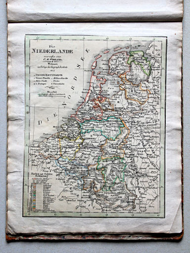 Allmän Atlas af C.F. Weiland, 1825
15. Die Niederlande