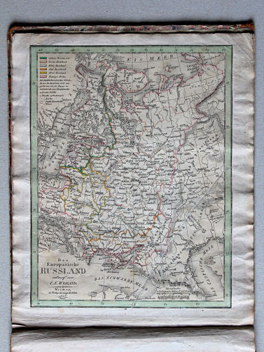 Allmän Atlas af C.F. Weiland, 1825
22. Das Europaeische Russland