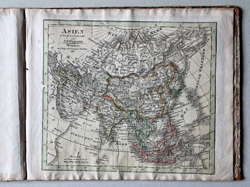 Allmän Atlas af C.F. Weiland, 1825
24. Asien