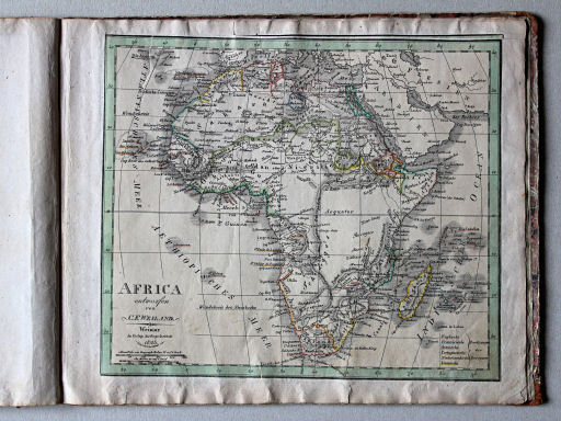 Allmän Atlas af C.F. Weiland, 1825
26. Africa