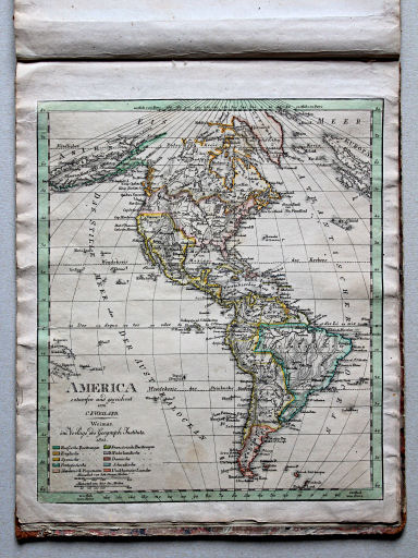 Allmän Atlas af C.F. Weiland, 1825
27. America
