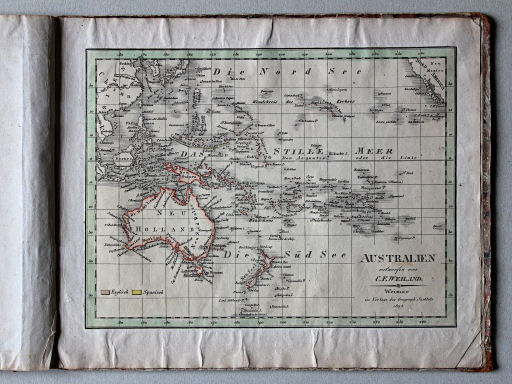 Allmän Atlas af C.F. Weiland, 1825
30. Australien