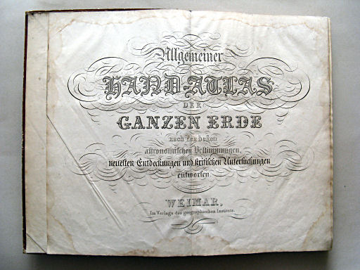 Allgemeiner Hand-Atlas (1855)
Titelpagina
