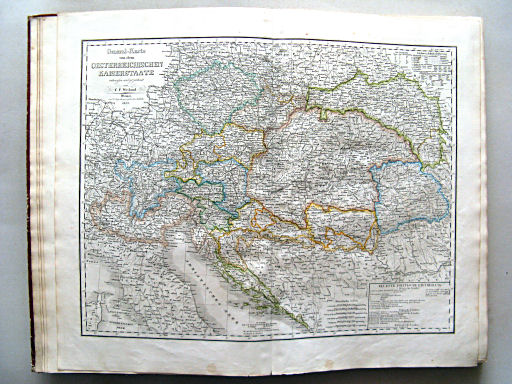 Allgemeiner Hand-Atlas der ganzen Erde (1855)
6. General-Karte von dem Oesterreichischen Kaiserstaate