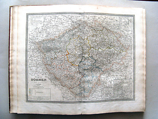 Allgemeiner Hand-Atlas der ganzen Erde (1855)
8. Das Königreich Böhmen