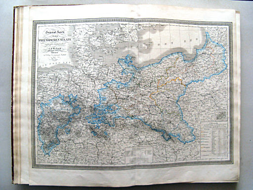Allgemeiner Hand-Atlas der ganzen Erde (1855)
13. General Karte von dem Preussischen Staate