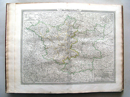 Allgemeiner Hand-Atlas der ganzen Erde (1855)
14. Preussische Provinz Brandenburg