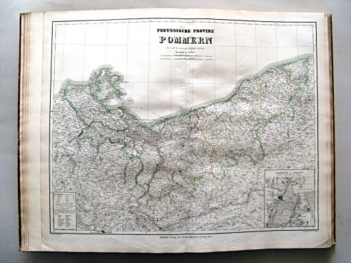 Allgemeiner Hand-Atlas der ganzen Erde (1855)
15. Preussische Provinz Pommern