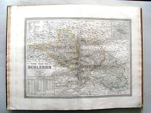 Allgemeiner Hand-Atlas der ganzen Erde (1855)
16. Koenigl. Preuss. Prov. Schlesien