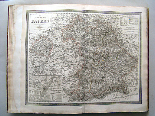 Allgemeiner Hand-Atlas der ganzen Erde (1855)
20. Das Königreich Bayern