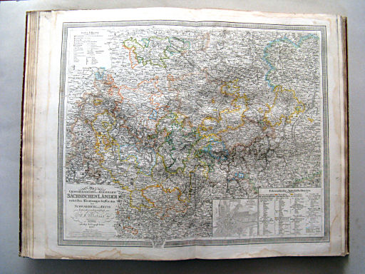 Allgemeiner Hand-Atlas der ganzen Erde (1855)
25. Die Grossherzoglich und Herzoglich Sächsischen Länder nebst den Besitzungen der Fürsten von Schwarzburg und Reuss