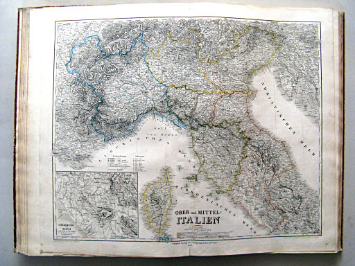 Allgemeiner Hand-Atlas der ganzen Erde (1855)
28. Ober- und Mittel-Italien