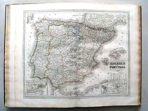 Allgemeiner Hand-Atlas der ganzen Erde (1855)
31. Spanien und Portugal