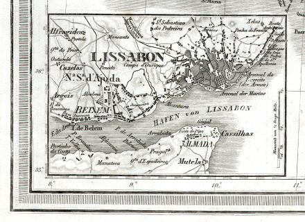 Allgemeiner Hand-Atlas der ganzen Erde (1855)
31b. Lissabon