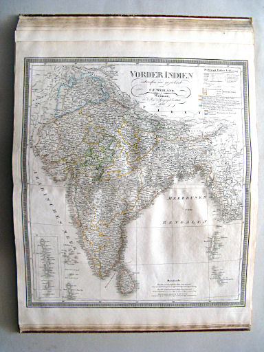 Allgemeiner Hand-Atlas der ganzen Erde (1855)
48. Vorder Indien