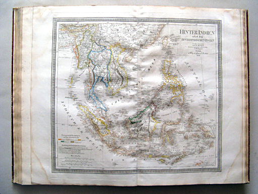 Allgemeiner Hand-Atlas der ganzen Erde (1855)
49. Hinter Indien nebst den Hinterindischen Inseln