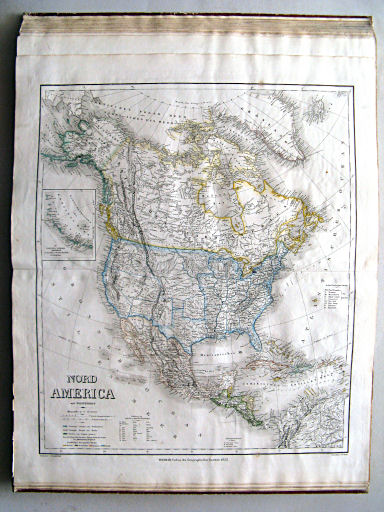 Allgemeiner Hand-Atlas der ganzen Erde (1855)
60. Nord America