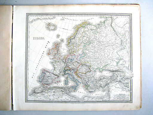Hand-Atlas der Erde und des Himmels (1860)
6. Europa