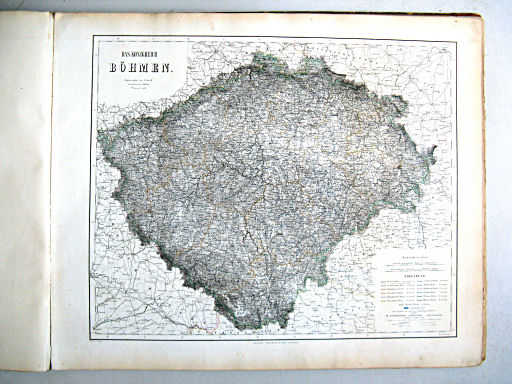 Hand-Atlas der Erde und des Himmels (1860)
13. Das Königreich Böhmen