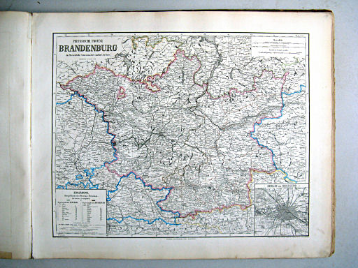 Hand-Atlas der Erde und des Himmels (1860)
19. Preussische Provinz Brandenburg