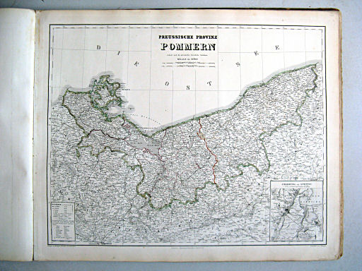 Hand-Atlas der Erde und des Himmels (1860)
20. Preussische Provinz Pommern