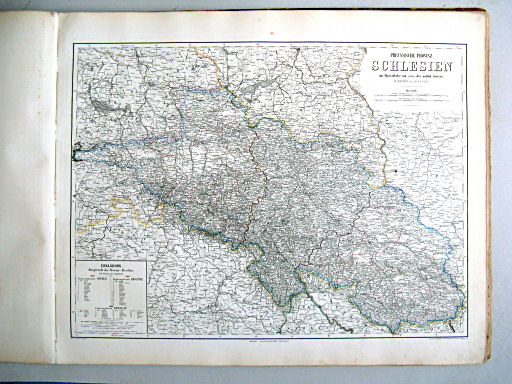 Hand-Atlas der Erde und des Himmels (1860)
21. Preussische Provinz Schlesien