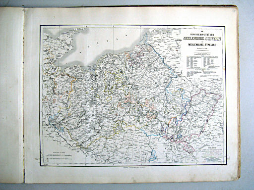 Hand-Atlas der Erde und des Himmels (1860)
29. Die Grossherzogthümer Meklenburg-Schwerin und Meklenburg-Strelitz
