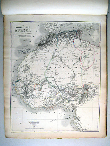 Hand-Atlas der Erde und des Himmels (1860)
56. Das nordwestliche Africa