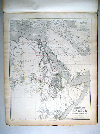 Hand-Atlas der Erde und des Himmels (1860)
57. Das nordöstliche Africa