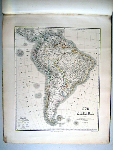 Hand-Atlas der Erde und des Himmels (1860)
65. Süd America