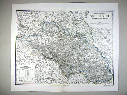 Hand-Atlas des Himmels und der Erde (1869)
14. Preussische Provinz Schlesien