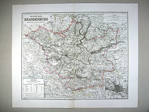 Hand-Atlas des Himmels und der Erde (1869)
15. Preussische Provinz Brandenburg