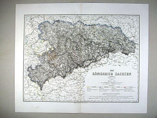 Hand-Atlas des Himmels und der Erde (1869)
20. Das Königreich Sachsen