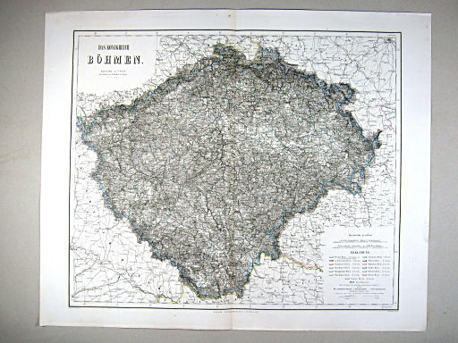 Hand-Atlas des Himmels und der Erde (1869)
28. Das Königreich Böhmen