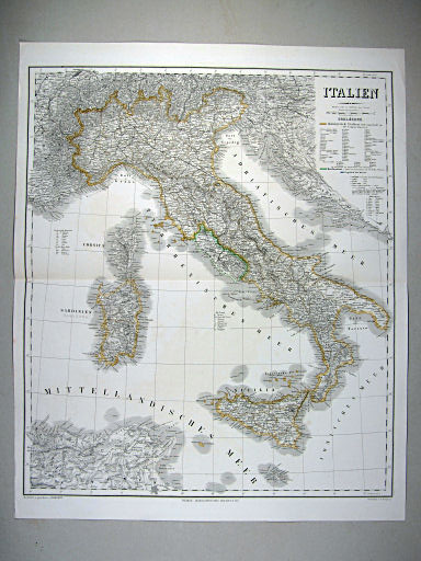 Hand-Atlas des Himmels und der Erde (1869)
33. Italien