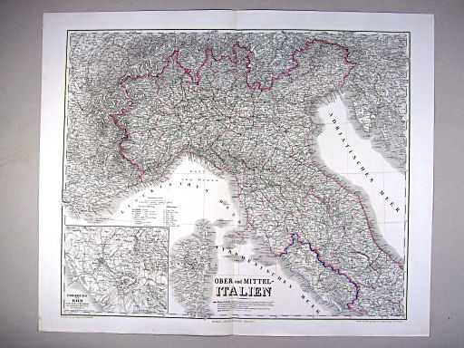 Hand-Atlas des Himmels und der Erde (1869)
34. Ober und Mittel-Italien